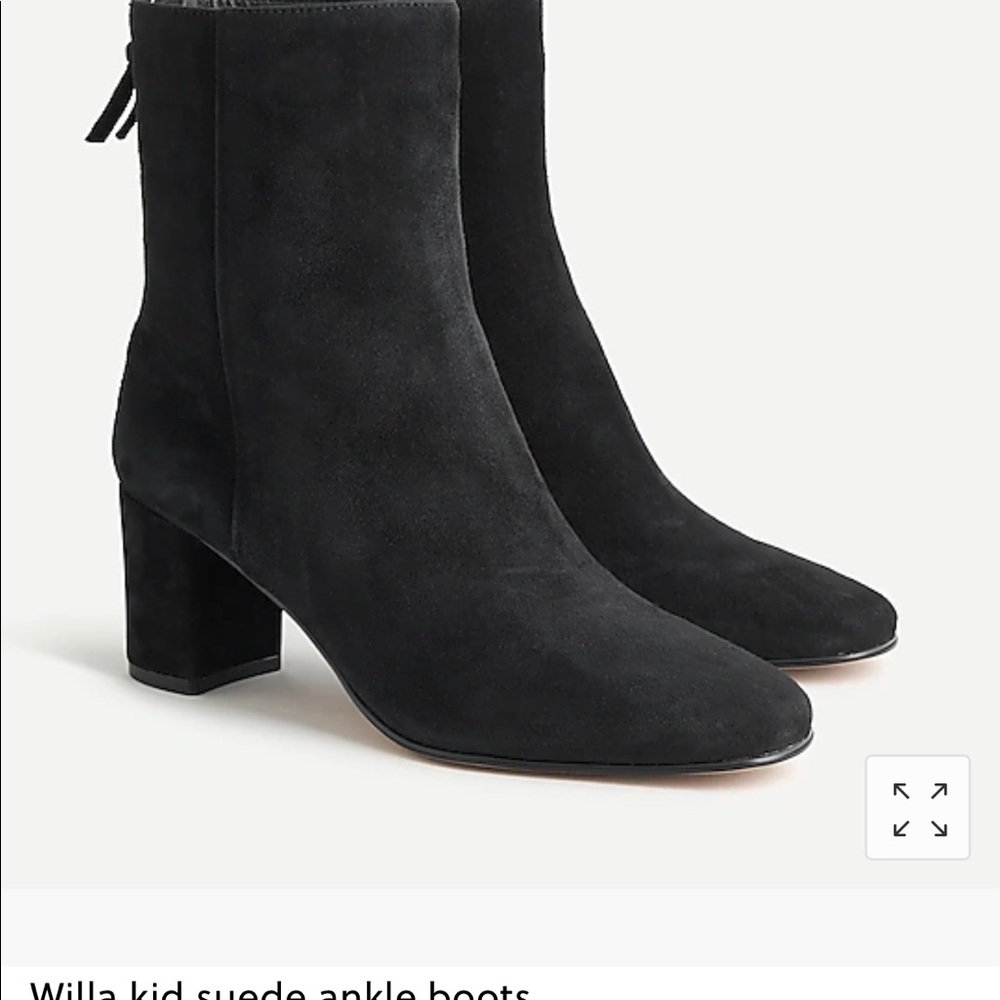 Jcrew Willa Kid Suede Women’s Ankle Boots